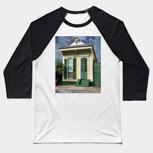 Cottage in Yellow Baseball T-Shirt